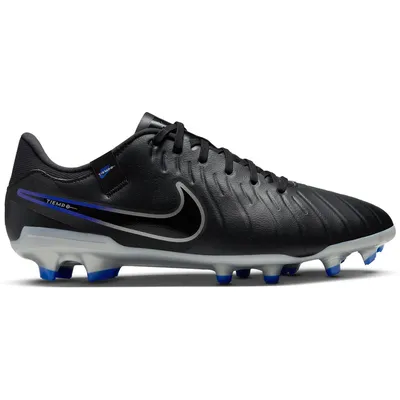 Nike Legend 10 Academy FG/MG Fußballschuh – BLACK/CHROME-HYPER RO