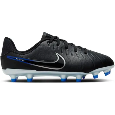 Nike Legend 10 Academy Fußballschuh FG/MG Kinder – BLACK/CHROME-HYPER ROYAL