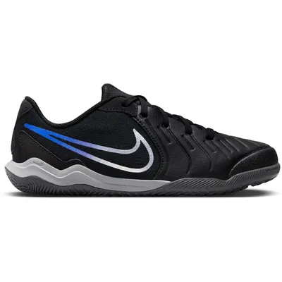 Nike JR LEGEND 10 ACADEMY IC – BLACK/CHROME-HYPER ROYAL