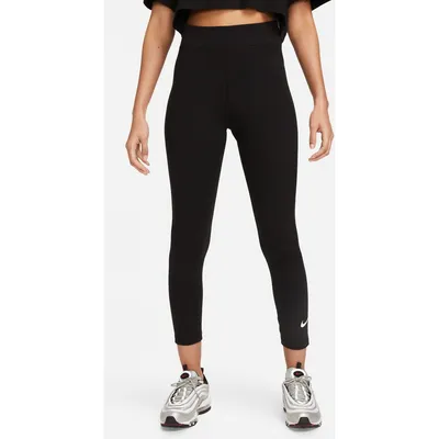 Nike Sportswear Classic HR 7/8 Tight LBR Damen – BLACK/SAIL