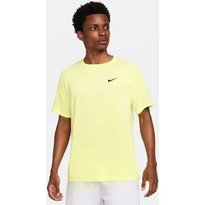 Nike Dri-FIT Ready Kurzarm Shirt Herren – LUMINOUS GREEN/BLACK