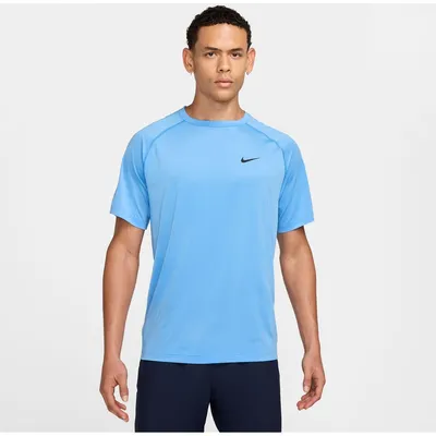 Nike Dri-FIT Ready Kurzarm Shirt Herren – UNIVERSITY BLUE/BLACK