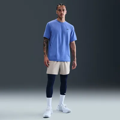 Nike Dri-FIT UV Hyverse Kurzarm T-Shirt Herren – COMET BLUE/BLACK