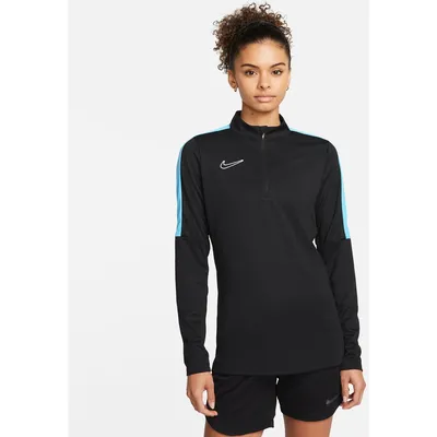 Nike Dri-FIT Academy23 Drill Top BD Damen – BLACK/INDIGO HAZE/BALTIC BLUE