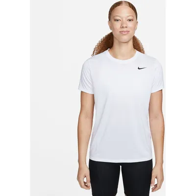 Nike Dri-FIT RLGD T-Shirt Kurzarm Damen – WHITE/BLACK