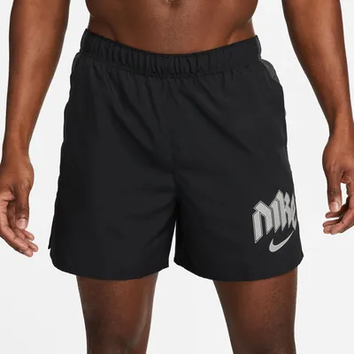 Nike Dri-FIT Run Division Challenger 5BF Laufshorts Herren – BLACK/ANTHRACITE/REFLECTIVE SILV