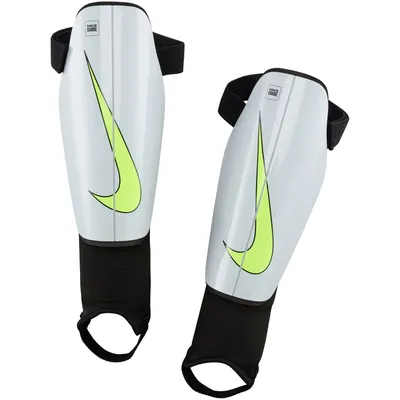 Nike Charge Schienbeinschoner – PURE PLATINUM/BLACK/VOLT