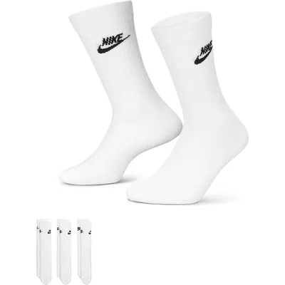 Nike Sportswear Everyday Essential CR Sportsocken Herren – WHITE/BLACK