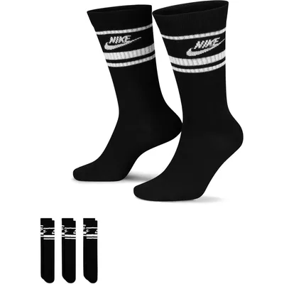 Nike Socken Sportswear Dri-FIT Everyday Essential Crew (3 Pairs) – Schwarz / Weiß