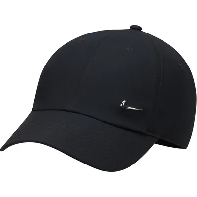 Nike U NK DF CLUB CAP U CB MTSWSH L – Schwarz / Silber metallic