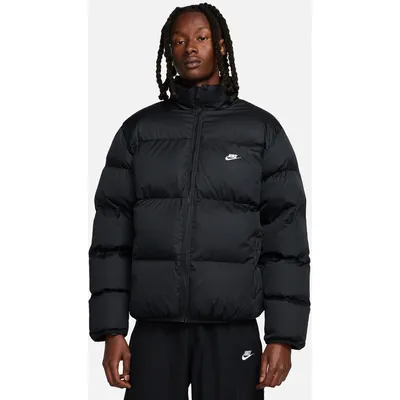 Nike Club Puffer Jacke Herren – BLACK/WHITE
