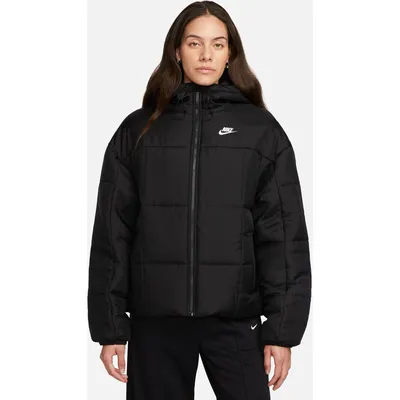 Nike Sportswear Essential Therma-FIT Classic Puffer Funktionsjacke Damen – BLACK/WHITE