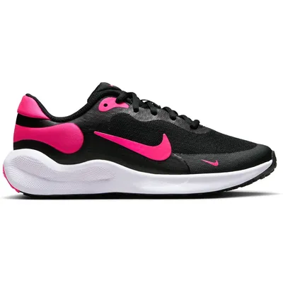 NIKE REVOLUTION 7 (GS) – BLACK/HYPER PINK-WHITE