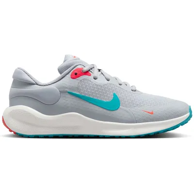 NIKE REVOLUTION 7 (GS) – WOLF GREY/DUSTY CACTUS-BRIGHT CRIMS