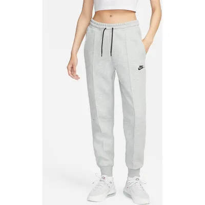 Nike Sportswear Tech Fleece MR Jogger Damen – Dunkelgrau meliert / Schwarz