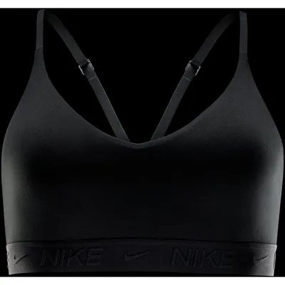 Nike Dri-FIT Indy Sport-BH leichter Halt Damen – Schwarz
