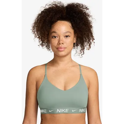 Nike Dri-FIT Indy Sport-BH leichter Halt Damen – STEAM