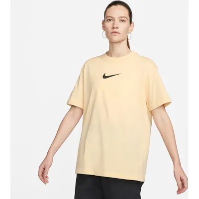 Nike Sportswear T-Shirt BF MS Damen – PALE VANILLA/BLACK