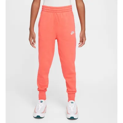 Nike Sporthose Nike Sportswear Club Fleece Big Kid – MAGIC EMBER/MAGIC EMBER/WHITE
