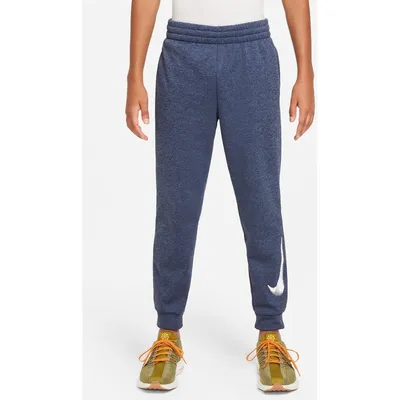 Nike Therma-FIT Multi+ Jogginghose HBR Kinder – MIDNIGHT NAVY/DIFFUSED BLUE/WHITE