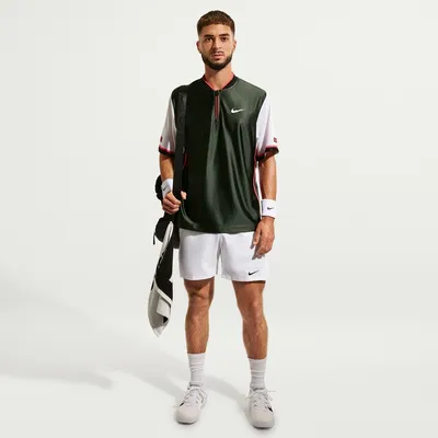 Nike Court Dri-FIT Victory 7IN Tennisshorts Herren – WHITE/BLACK