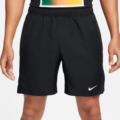 Nike Court Dri-FIT Victory 7IN Tennisshorts Herren – Schwarz / Weiß