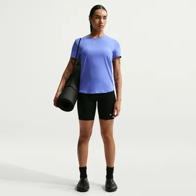 Nike One Classic Dri-FIT Kurzarm T-Shirt Damen – SAPPHIRE/WHITE