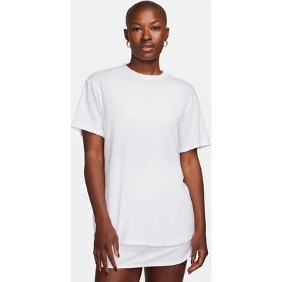 Nike Dri-FIT One Relaxed Kurzarm Shirt Damen – WHITE