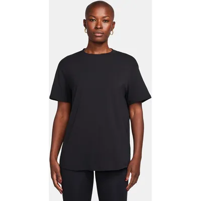 Nike Dri-FIT One Relaxed Kurzarm Shirt Damen – Schwarz