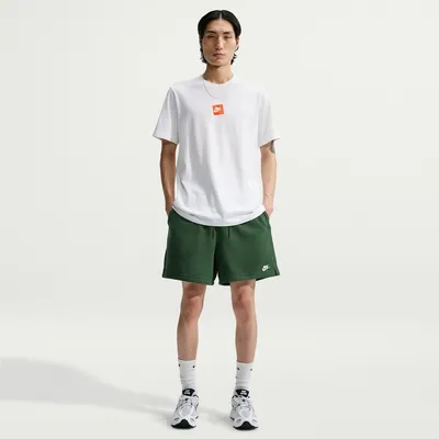Nike Club Flow FT Shorts Herren – FIR/FIR/WHITE