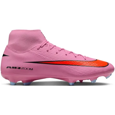 Nike Fussball-Rasenschuhe Nike Mercurial Superfly 10 Academy – MAGIC FLAMINGO/BLACK-TOTAL CRIMSON