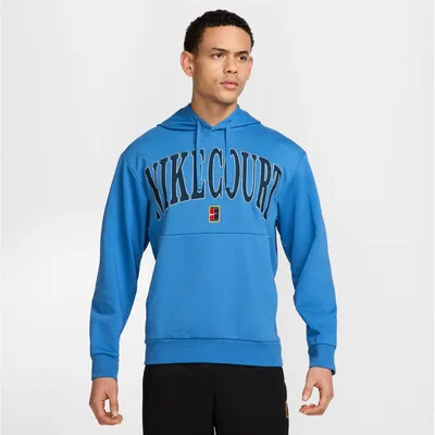Nike Shirt Court Heritage Dri-FIT Fleece – STAR BLUE/ARMORY NAVY/PSYCHIC BLUE