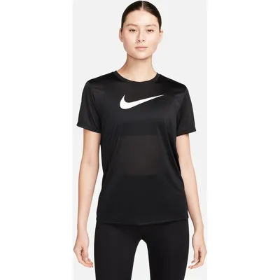 Nike Dri-FIT T-Shirt RLGND HBR Damen – BLACK/WHITE