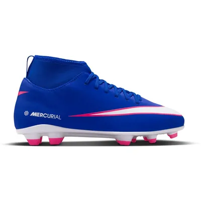 Nike Superfly 10 Club Fußballschuh FG/MG Kinder – RACER BLUE/WHITE