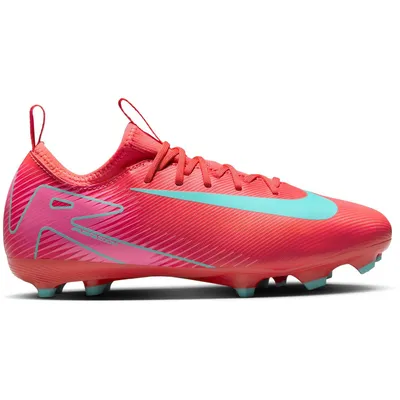 Nike Zoom Vapor 16 Academy Fußballschuh FG/MG Kinder – EMBER GLOW/AURORA GREEN