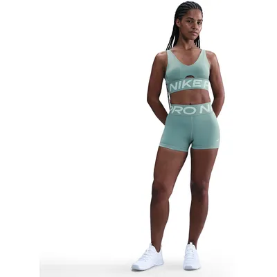 Nike Pro Sculpt Dri-FIT HR 3IN Shorts Damen – CANNON/WHITE