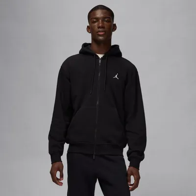 Nike J BRK Fleece Fan-Trikot mit Reißverschluss Herren – BLACK/WHITE