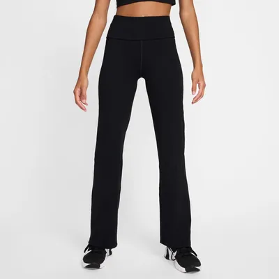 Nike Dri-FIT One HR FLDOVR Sporthose Damen – BLACK