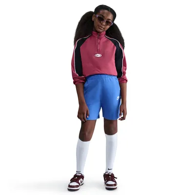Nike Sportswear Club Knit Shorts 6IN LBR Kinder – COMET BLUE/COMET BLUE/WHITE