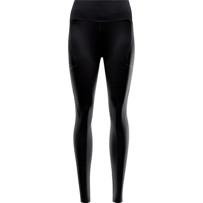Nike Dri-FIT Swift HR 7/8 Lauftight Damen – BLACK/REFLECTIVE SILV