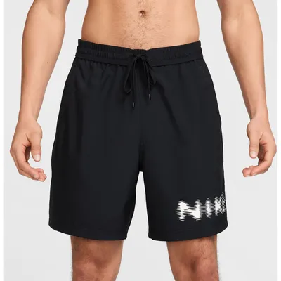 Nike Dri-FIT Form 7IN UL Shorts SWOO Herren – Schwarz / Weiß