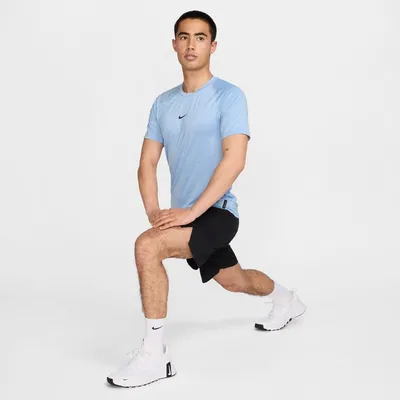 Nike Shirt Pro Breathe – PSYCHIC BLUE/BLACK