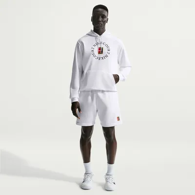 Nike Shirt Court Heritage – WHITE/BLACK