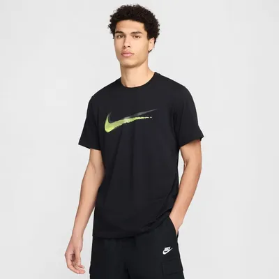 Nike Sportswear T-Shirt 12MO SWSH SP25 Herren – BLACK
