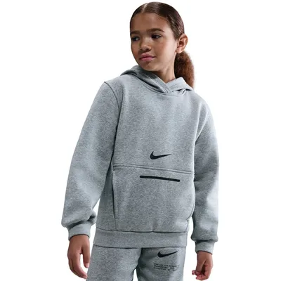 Nike Kapuzensweat Sportswear Club Fleece – DK GREY HEATHER/BLACK