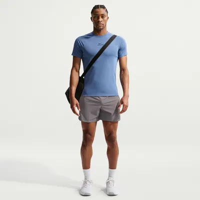 Nike Pro Dri-FIT NPT Kurzarm Shirt Herren – INDIGO STORM/BLACK