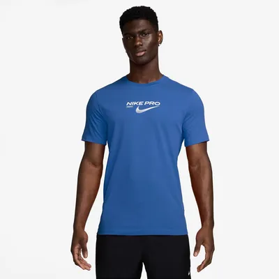 Nike Dri-FIT Pro Training T-Shirt Herren – COMET BLUE