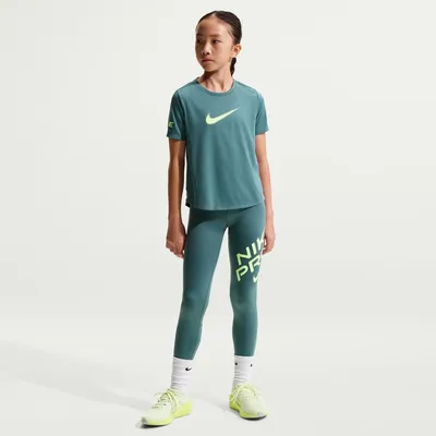 Nike Shirt Pro – MINERAL SLATE/LT LIQUID LIME
