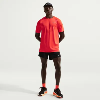 Nike Dri-FIT Stride 5IN BF Laufshorts Herren – BLACK/REFLECTIVE SILV