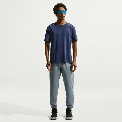 Nike T-Shirt Miler – MIDNIGHT NAVY/REFLECT